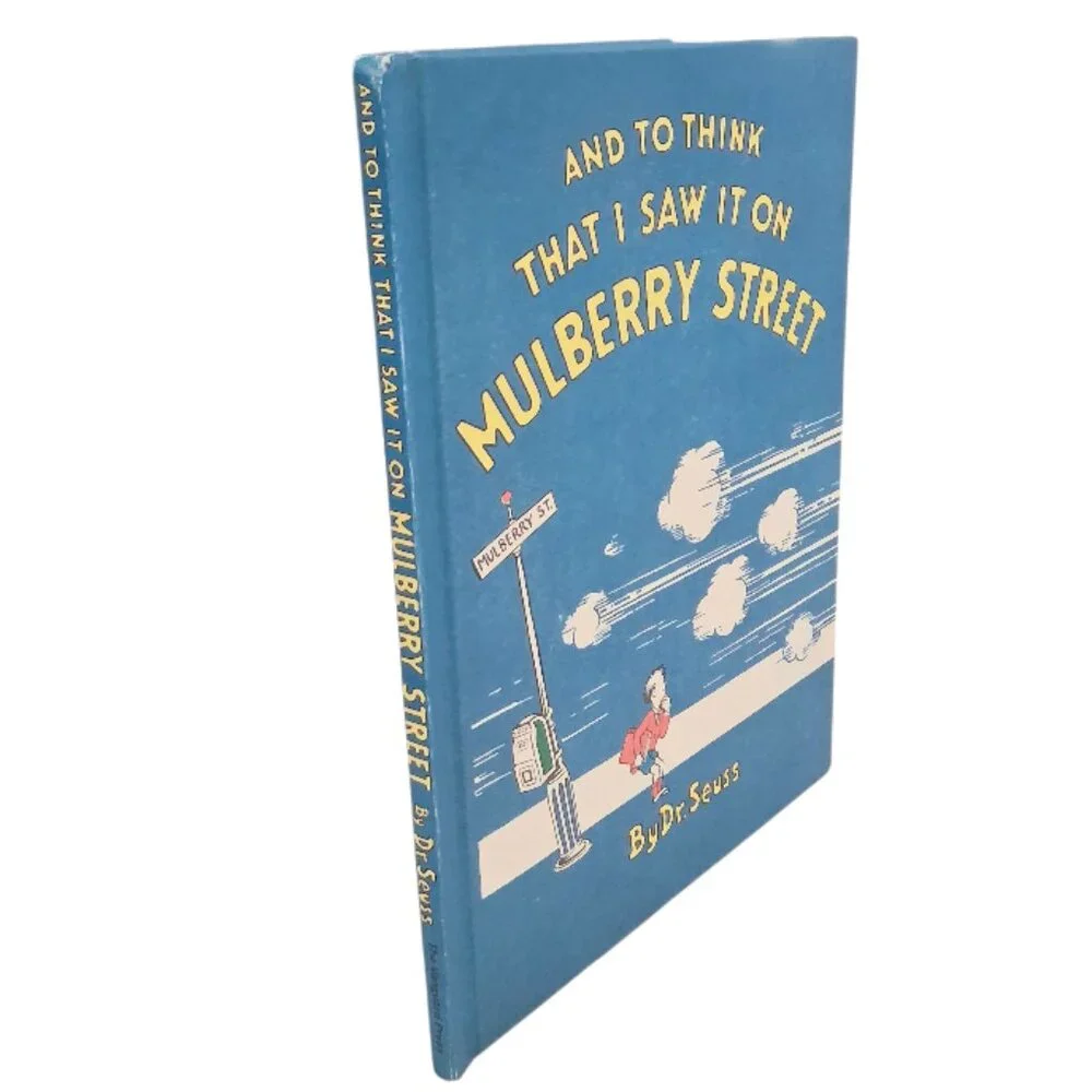 And I Think I Saw It On Mulberry Street Dr. Suess (1937, Vintage BCE, Banned)